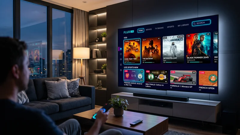 Beste IPTV abonnement 2026 4K interface
