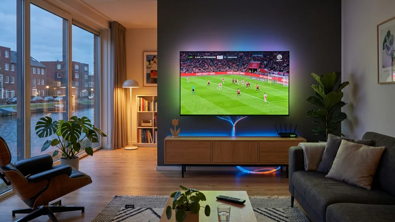IPTV Nederland 4K streaming kwaliteit woonkamer