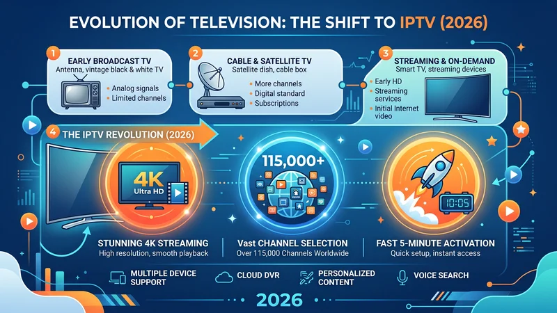 Infographic Beste IPTV abonnement specificaties