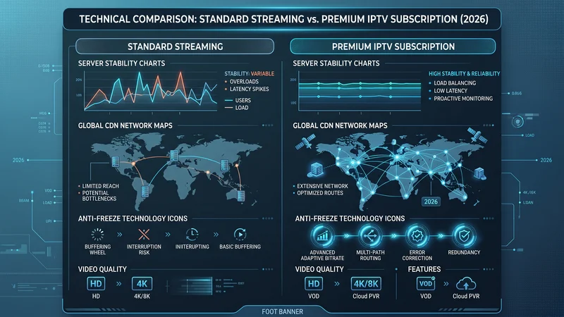 Beste IPTV abonnement zenderaanbod infographic 4K
