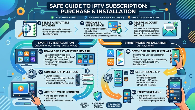 Stappenplan en valkuilen bij veilig IPTV kopen