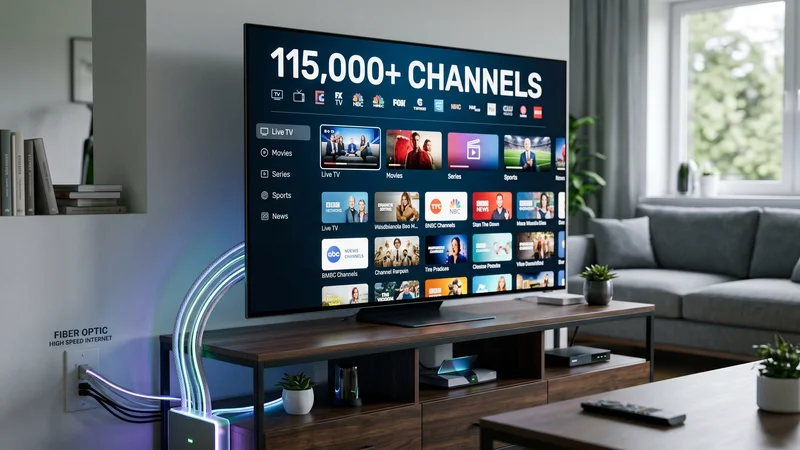 Moderne televisie met 115.000 kanalen via het Beste IPTV abonnement