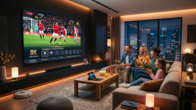 IPTV kopen Nederland 115000 kanalen 4k woonkamer
