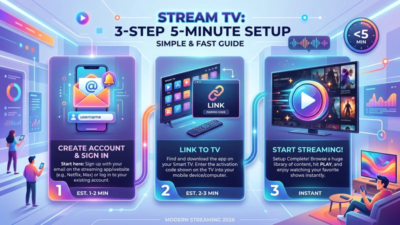 Infographic over VOD en series binnen je IPTV abonnement in 2026