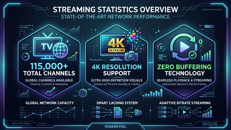 IPTV Nederland zenderaanbod infographic