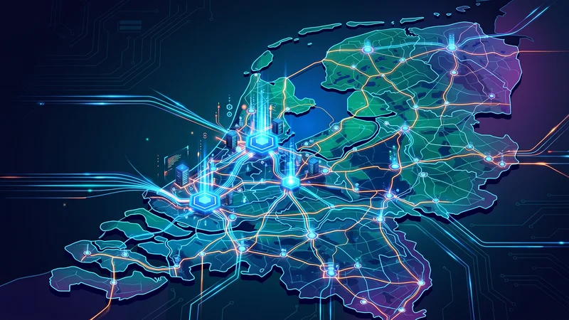 Infographic voordelen Beste IPTV abonnement met netwerkkaart Nederland