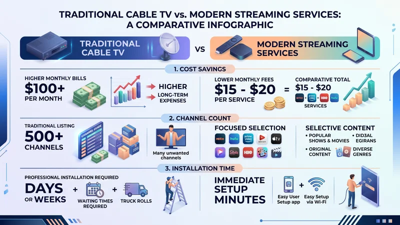 Vergelijking traditionele tv vs Beste IPTV abonnement